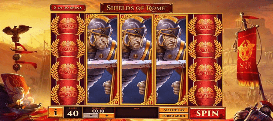 superslot Shields of Rome