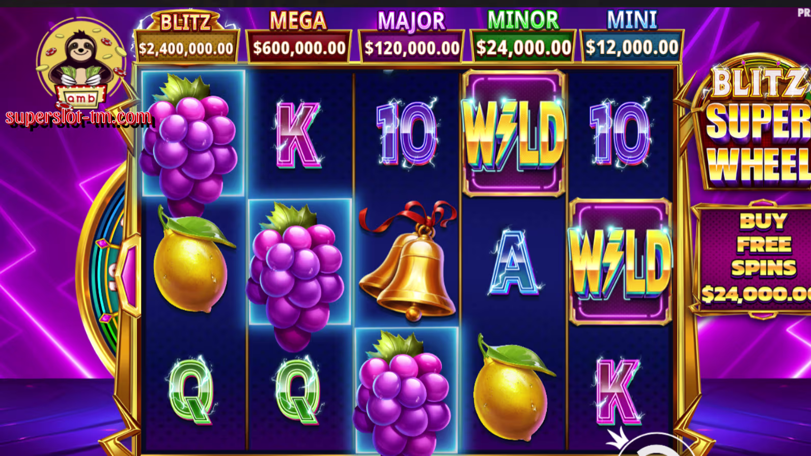 Blitz Super Wheel-superslot