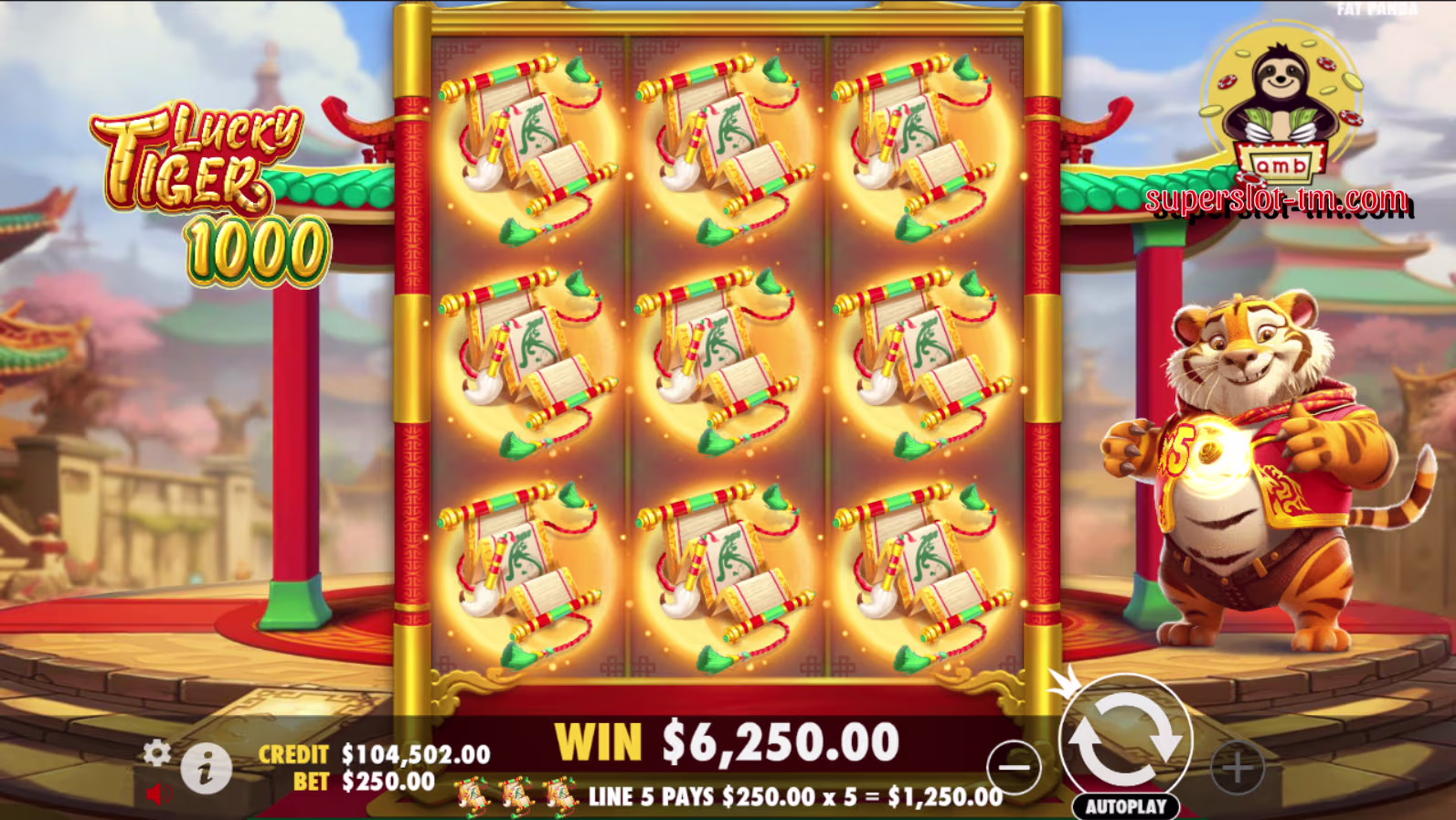 Lucky Tiger 1000-SUPERSLOT
